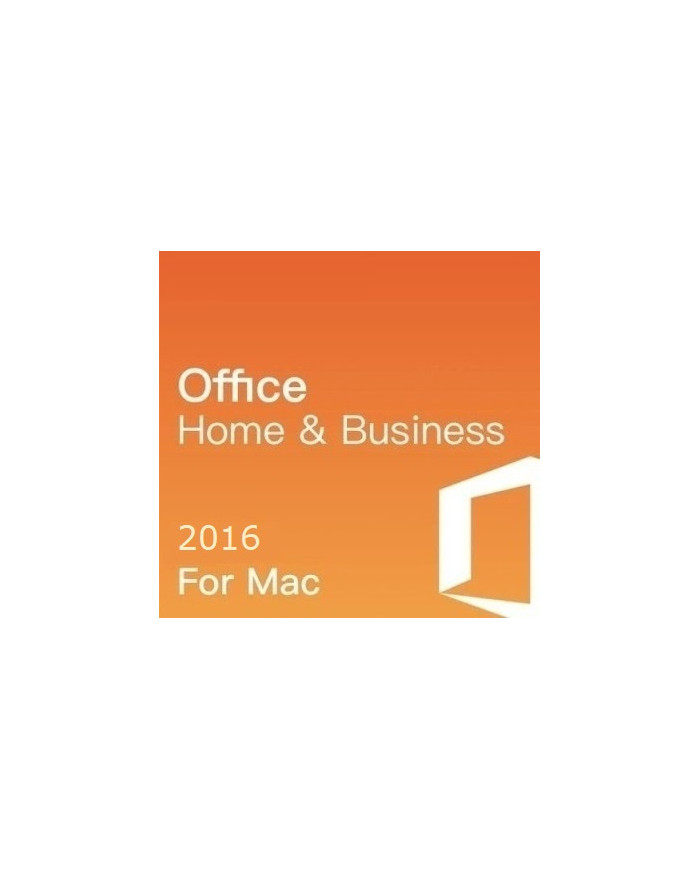 Office 2016 Home & Business for MacOs (Bindable) KEY