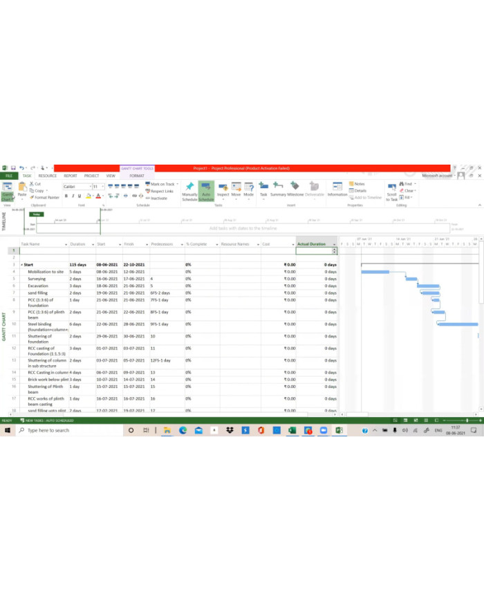 Project Professional 2021 32/64 Bit Key