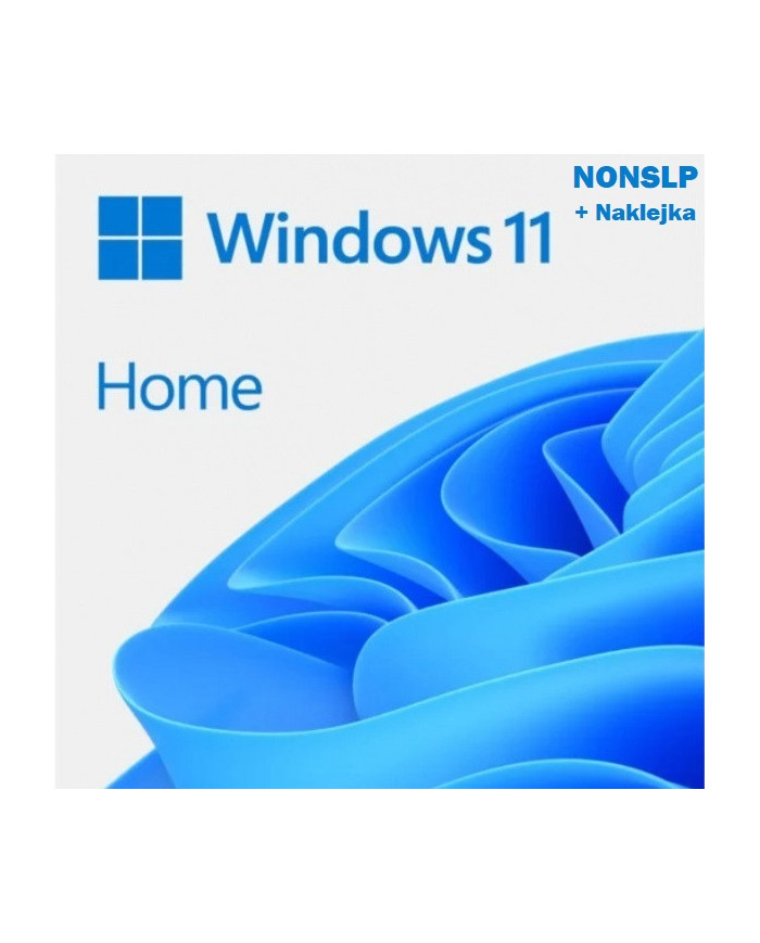 Windows 11 Home NONSLP (Przypisywany z naklejką COA) KLUCZ PL