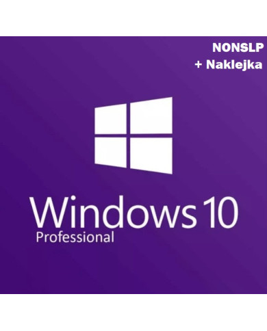 Windows 10 Pro / Professional NONSLP (Bindable with COA sticker) KEY