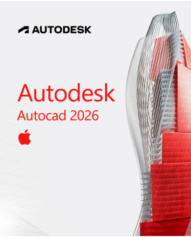 Autodesk Autocad dla MacOS 2026 1 rok - 1 stanowisko KLUCZ