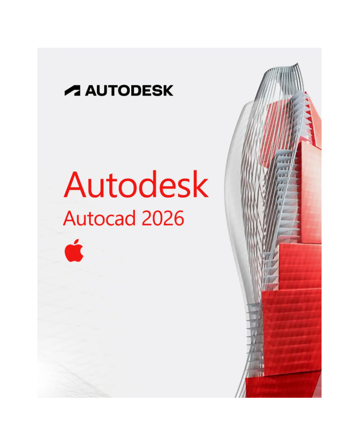 Autodesk Autocad dla MacOS 2026 1 rok - 1 stanowisko KLUCZ