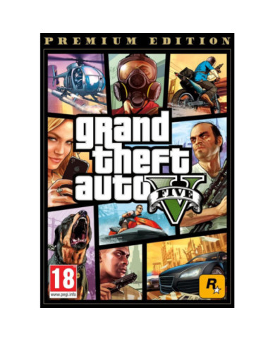 GTA 5 Premium - Steam Account PC and Rockstar ( Offline )