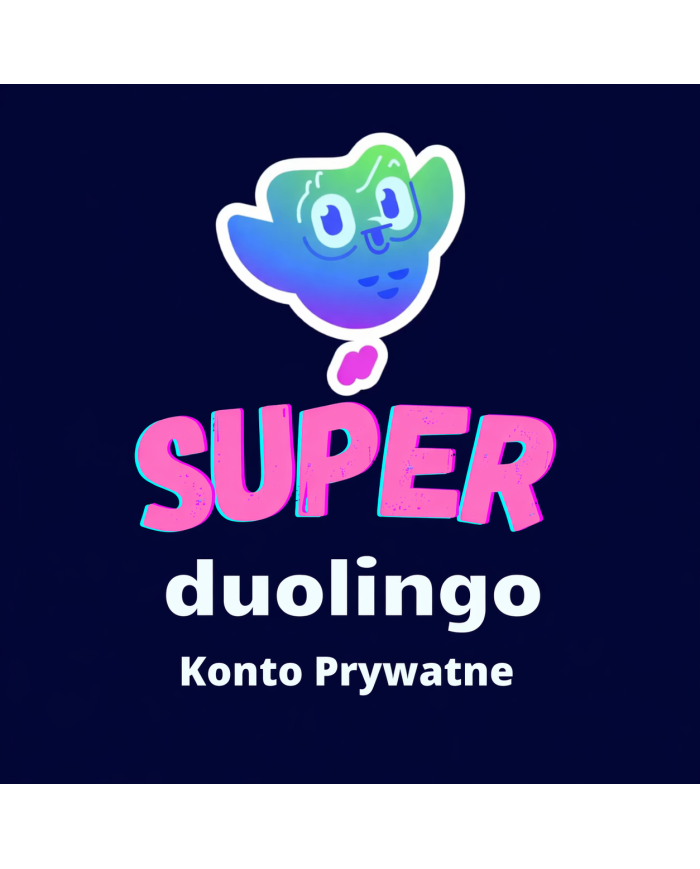 Duolingo Super 6 miesięcy Konto Prywatne