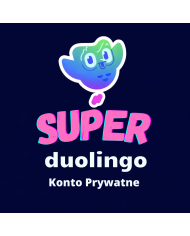 Duolingo Super 6 miesięcy Konto Prywatne