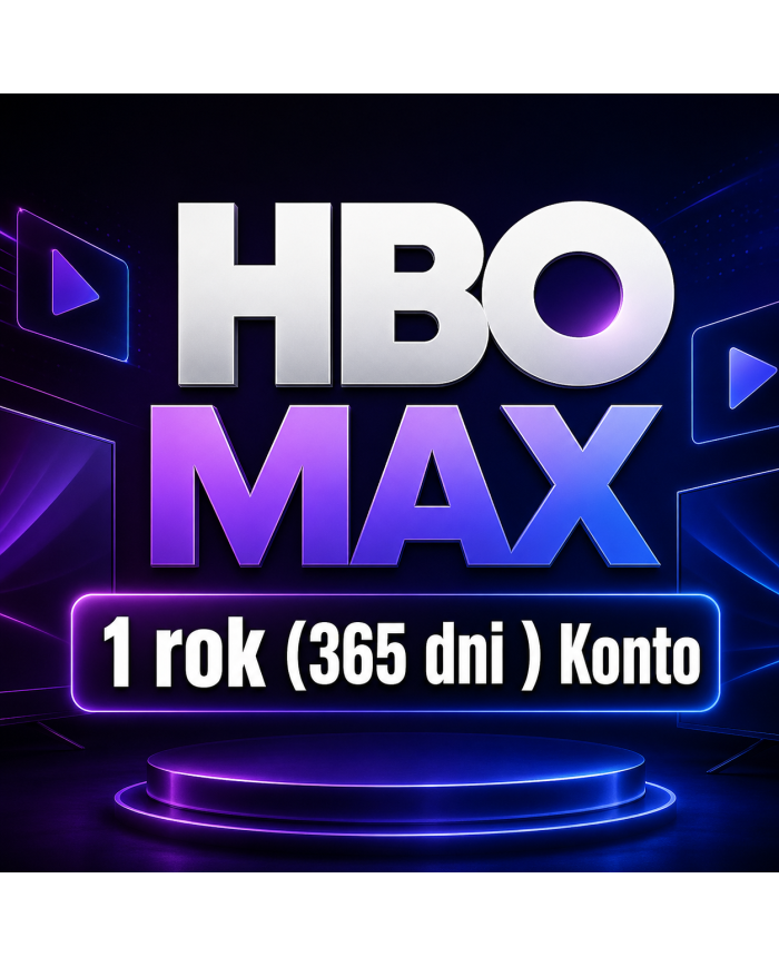 HBO MAX PREMIUM - 1 rok (365 dni) Konto