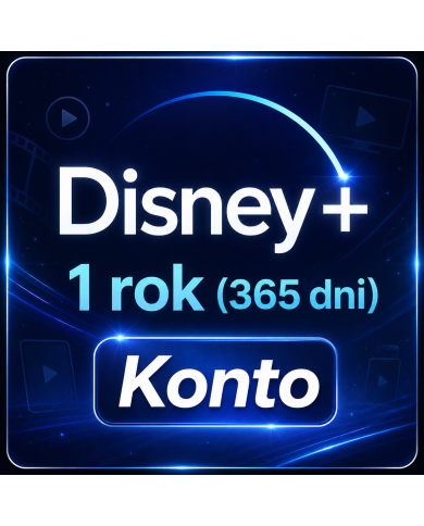 Disney+ Plus - 1 rok (365 dni) Konto