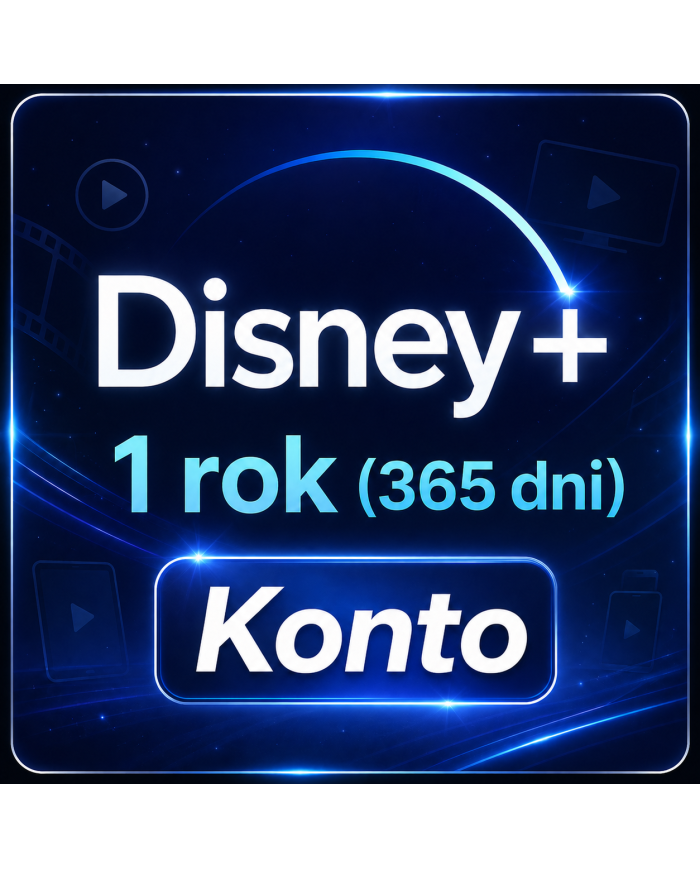 Disney+ Plus - 1 rok (365 dni) Konto