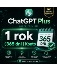 ChatGPT Plus - 1 Rok (365 dni) Konto