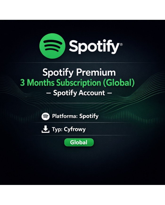 Spotify Premium 3 Months Subscription - Spotify Account