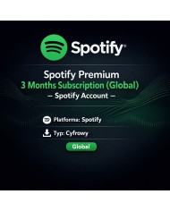 Spotify Premium 3 Months Subscription - Spotify Account