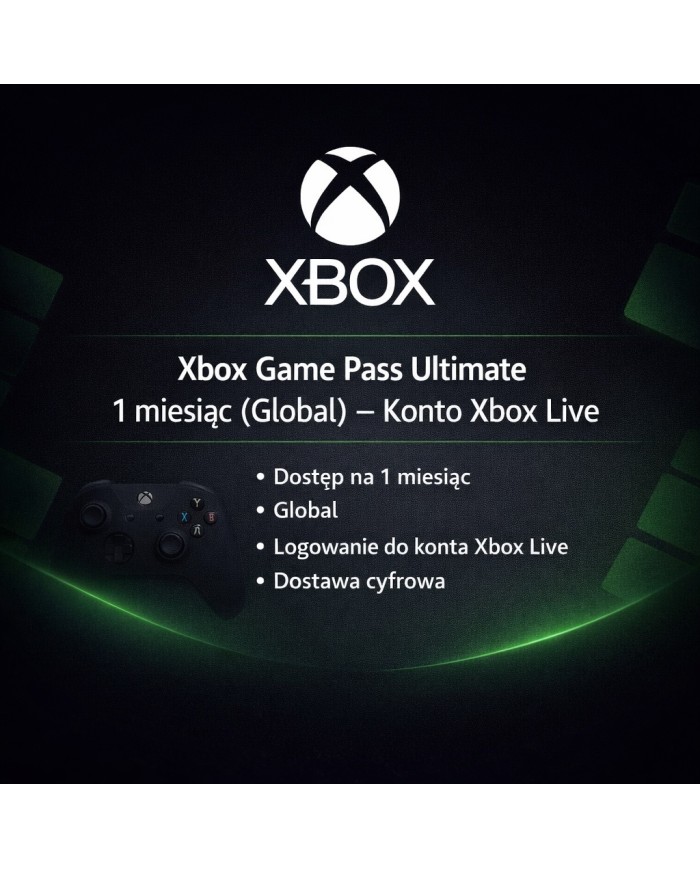 Xbox Game Pass Ultimate 1 Month - Xbox Live Account