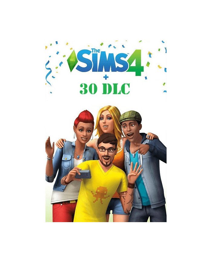 The Sims 4 +30 DLC / Add-ons - Steam PC Account ( Offline )