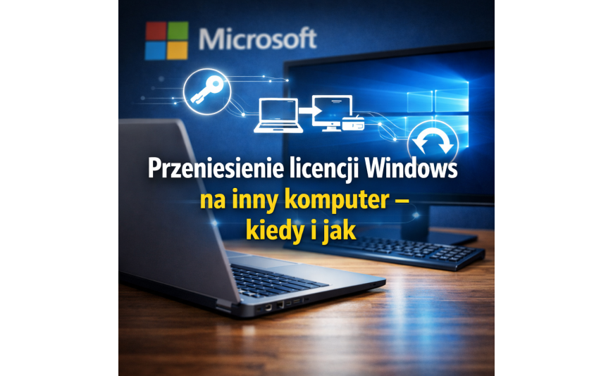 Przeniesienie licencji Windows na inny komputer – kiedy i jak