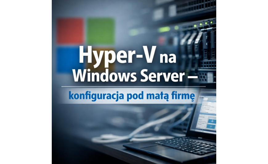 Hyper-V na Windows Server – konfiguracja pod małą firmę