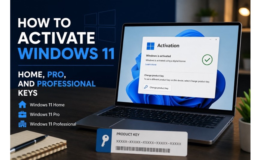 Jak aktywować Windows 11 – klucze Home, Pro i Professional