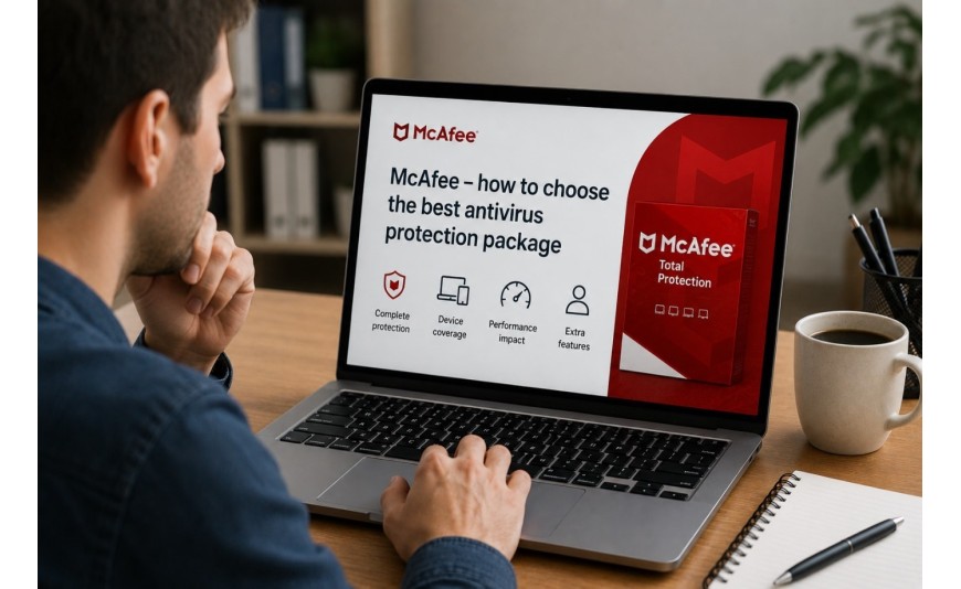 McAfee – jak wybrać najlepszy pakiet ochrony antywirusowej